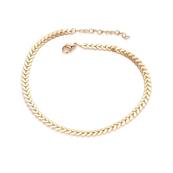 ‼️3/$30 Sexy Boho Dainty Gold Choker Necklace - Picture 4 of 6